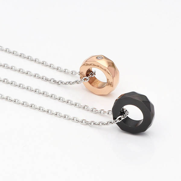 ペアステンレスネックレス