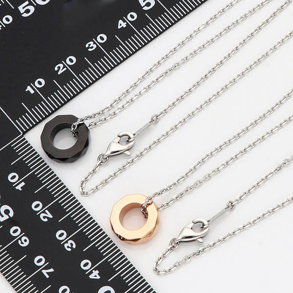 ペアステンレスネックレス