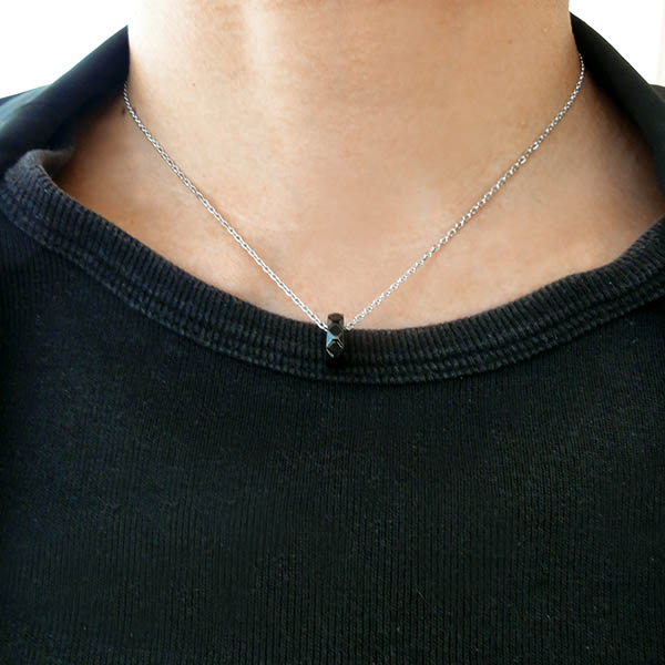 ペアステンレスネックレス