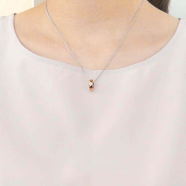 ペアステンレスネックレス