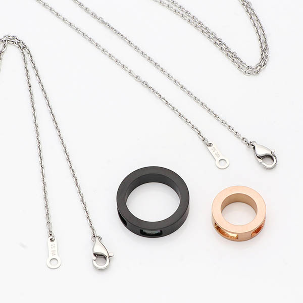 ペアステンレスネックレス