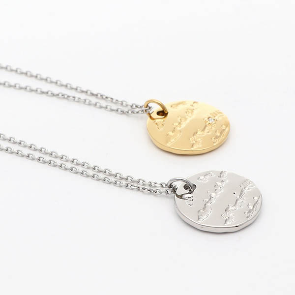 ペアステンレスネックレス