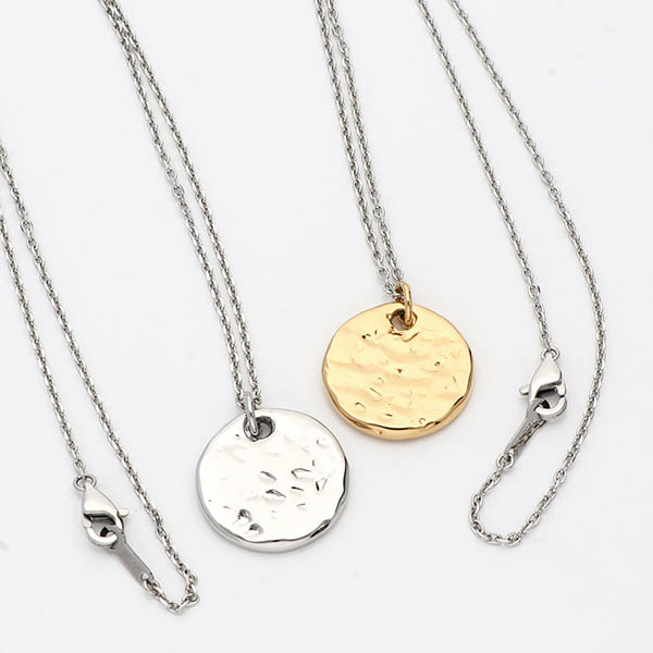 ペアステンレスネックレス