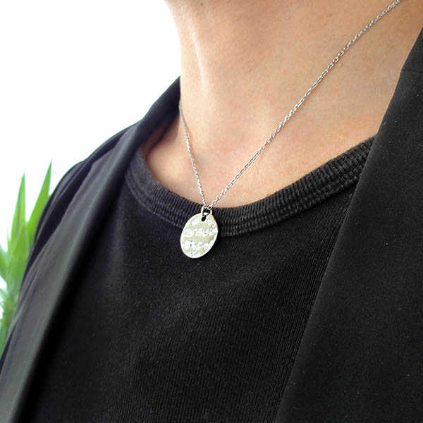 ペアステンレスネックレス