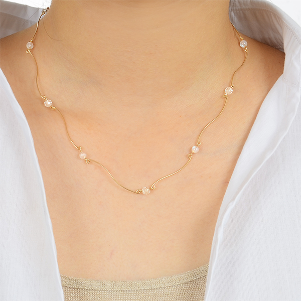 ゴールドフィルドネックレス