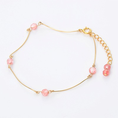 ゴールドフィルドネックレス&ブレスレットセット