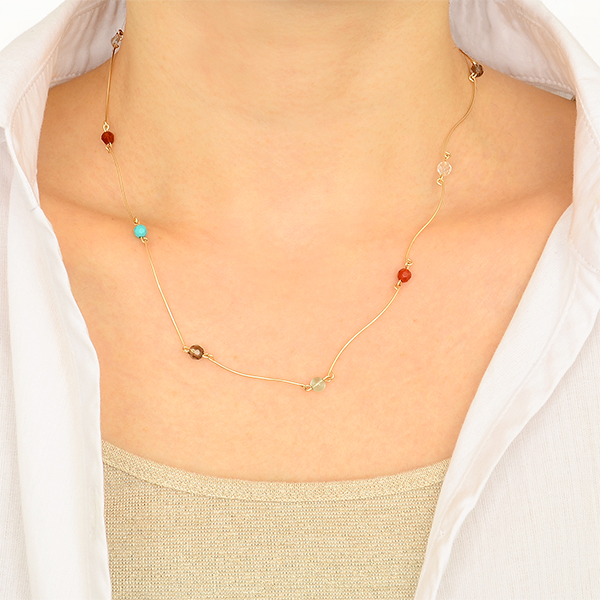 ブラスネックレス