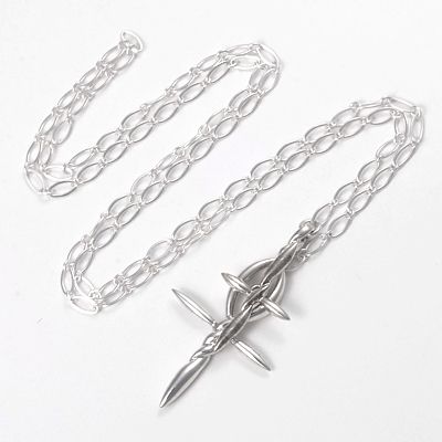 シルバーネックレス