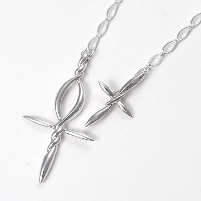 シルバーネックレス