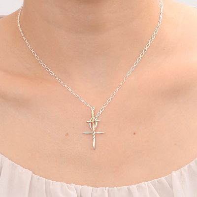 シルバーネックレス