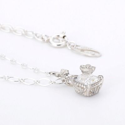 シルバーネックレス