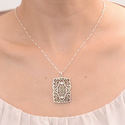 シルバーネックレス