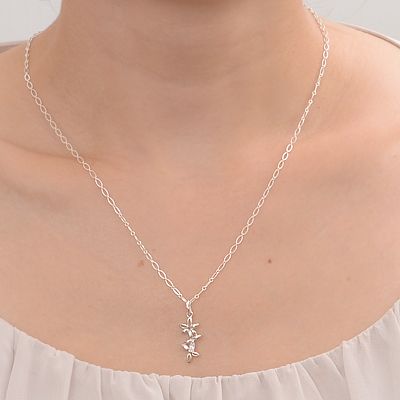 シルバーネックレス