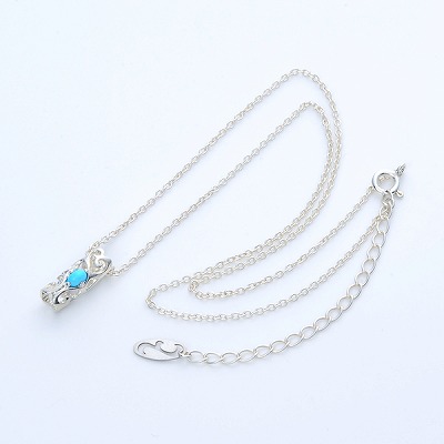 シルバーネックレス