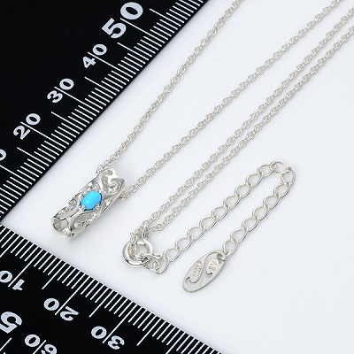 シルバーネックレス
