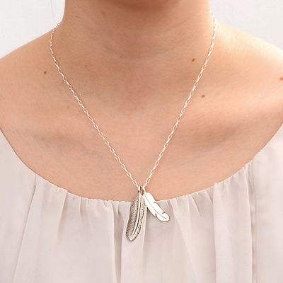 シルバーネックレス