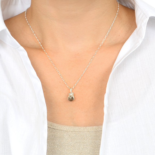 シルバーネックレス