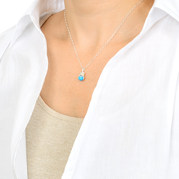 シルバーネックレス