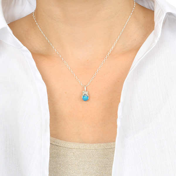 シルバーネックレス