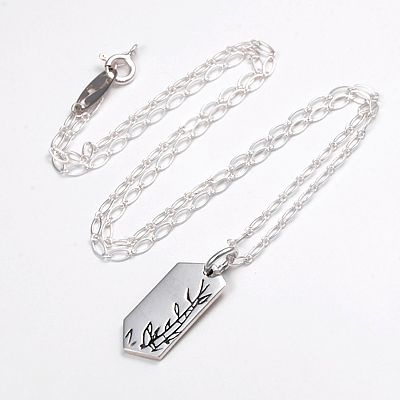 シルバーネックレス