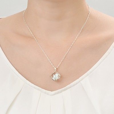 シルバーネックレス