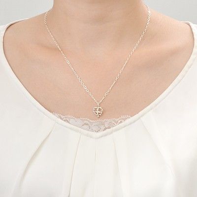 シルバーネックレス
