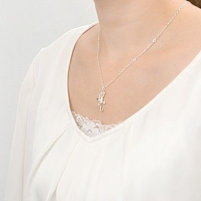 シルバーネックレス