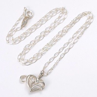 シルバーネックレス