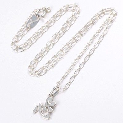 シルバーネックレス