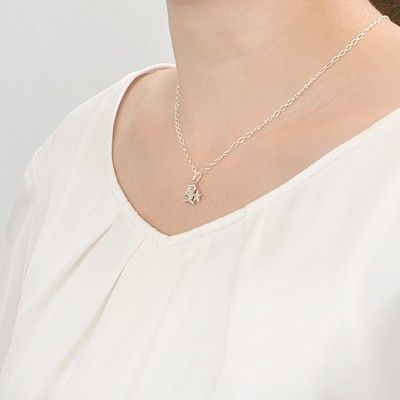 シルバーネックレス