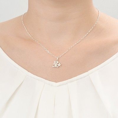 シルバーネックレス