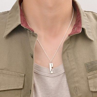 シルバーネックレス