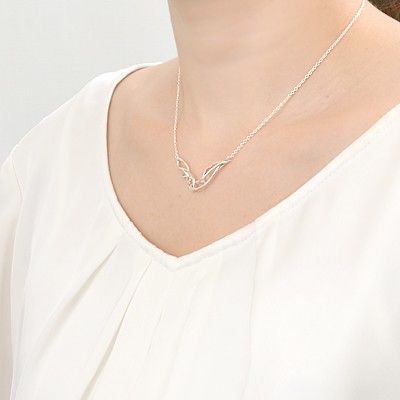シルバーネックレス