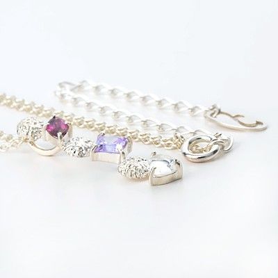 シルバーネックレス