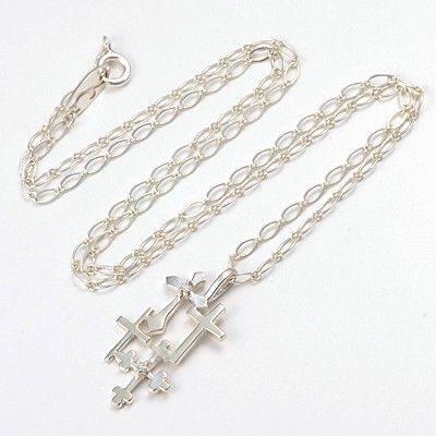 シルバーネックレス