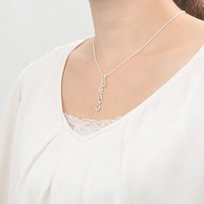 シルバーネックレス