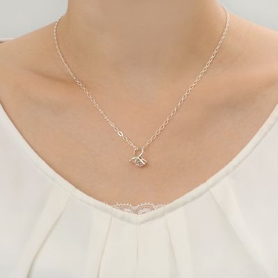 シルバーネックレス
