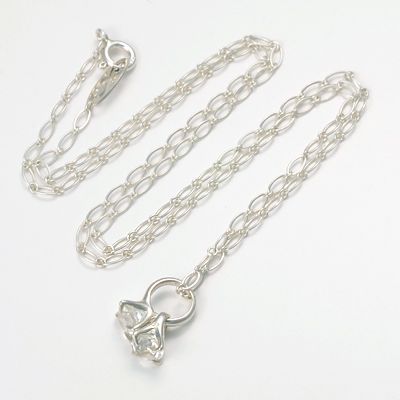 シルバーネックレス