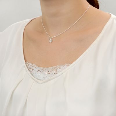 シルバーネックレス