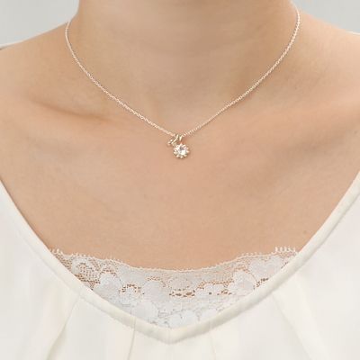 シルバーネックレス