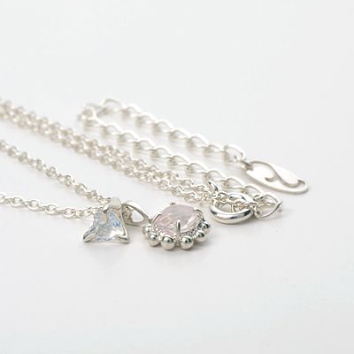 シルバーネックレス
