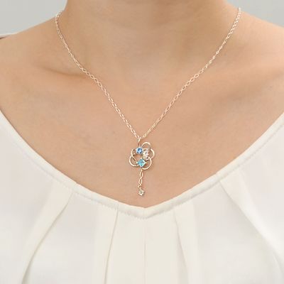 シルバーネックレス