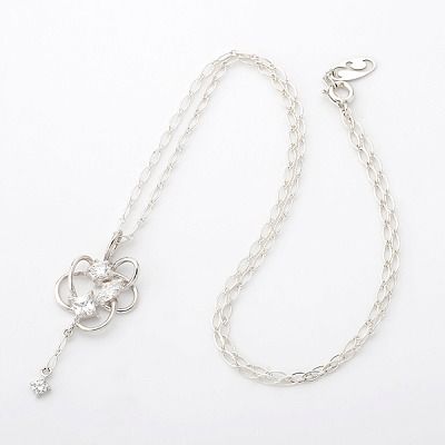 シルバーネックレス