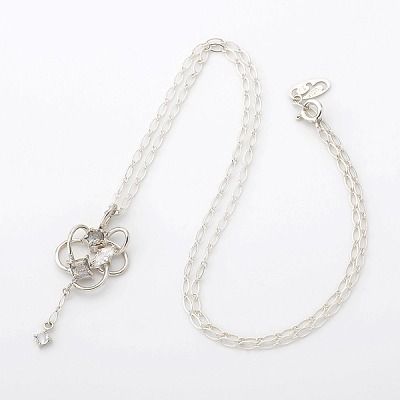 シルバーネックレス