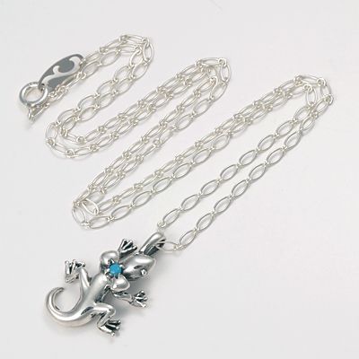 シルバーネックレス