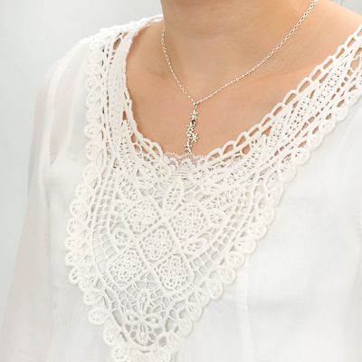 シルバーネックレス