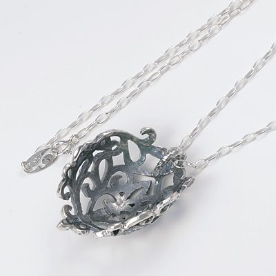 シルバーネックレス