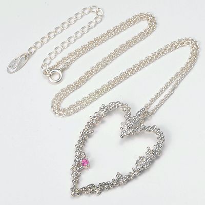 シルバーネックレス