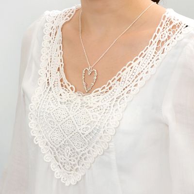 シルバーネックレス