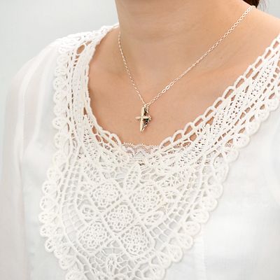 シルバーネックレス